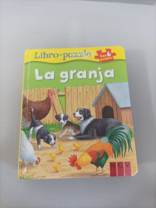 Puzzle libro la granja
