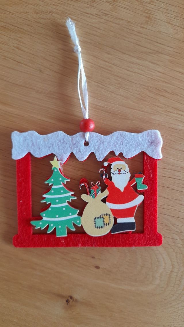 Set decorazioni natalizie in feltro