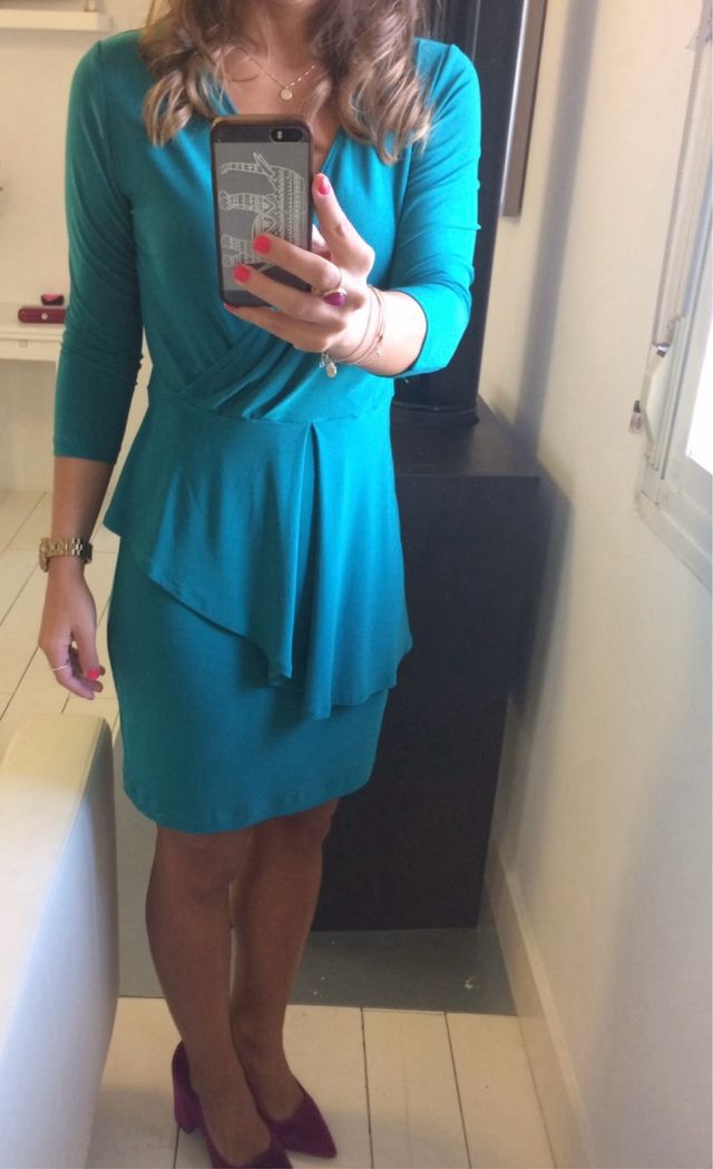 Vestido de Invitada Verde