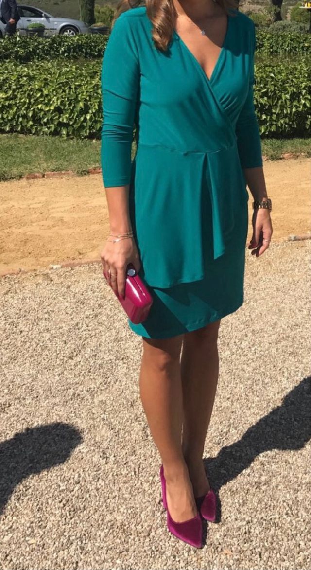 Vestido de Invitada Verde