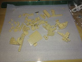 LEGO mattoncini marrone chiaro