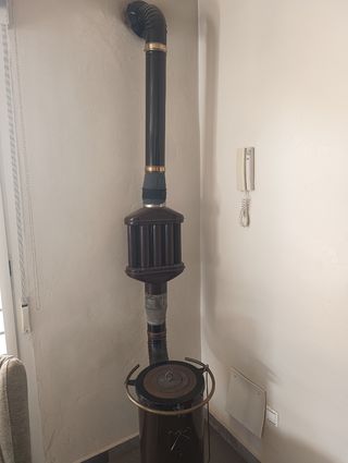 Estufa de leña hergon