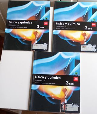 Libros Física y Química 3ESO