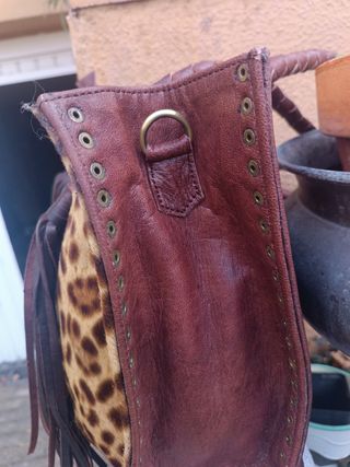 Bolso de pelo natural