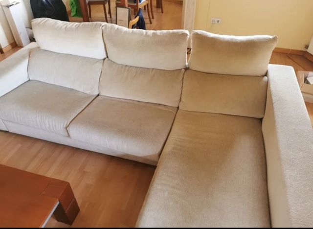 Sofá Chaise Longue blanco