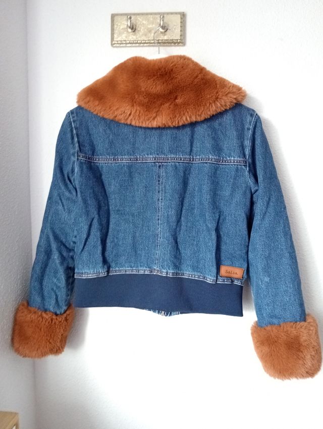 Cazadora vaquera pelo SALSA