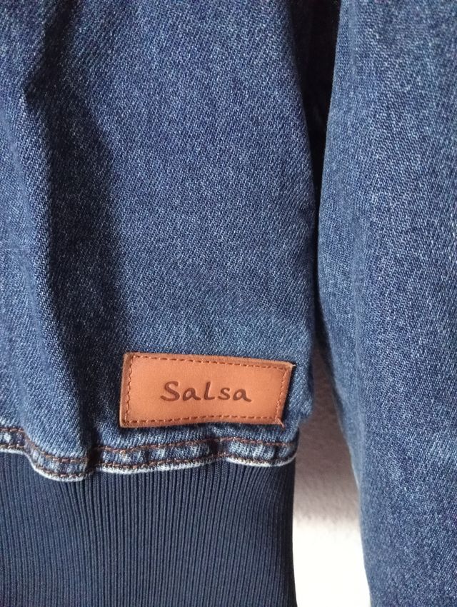 Cazadora vaquera pelo SALSA