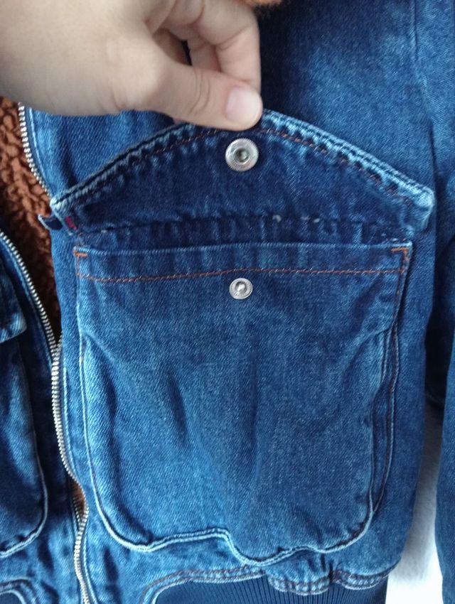 Cazadora vaquera pelo SALSA