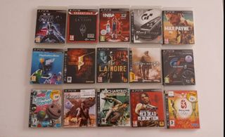 PS3, accesorios y juegos