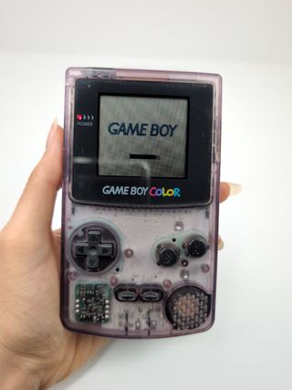 Nintendo GAME BOY COLOR Viola Trasparente ORIGINAL