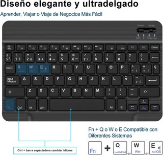 SENGBIRCH Teclado Bluetooth Español iPad Tablet..