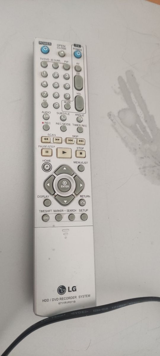 HDD / DVD recorder player