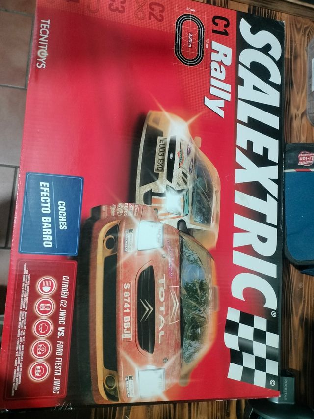 Excalextric efecto barro