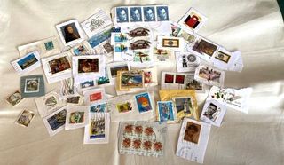 LOTTO DI 68 FRANCOBOLLI