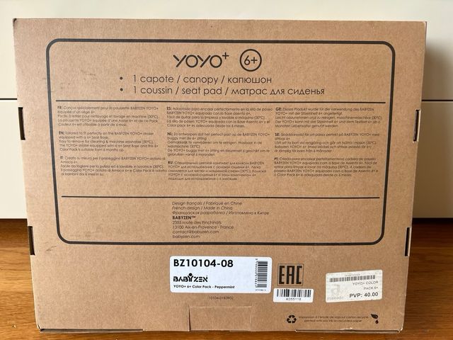 Babyzen yoyo color pack 6+ fucsia