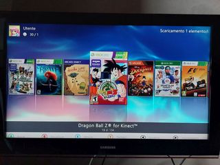 Xbox 360 + 2 pad + Kinect + 100 giochi bambini