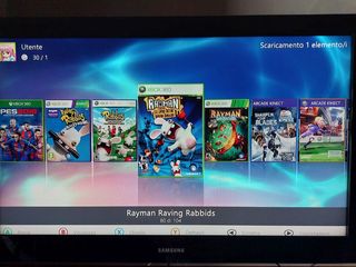 Xbox 360 + 2 pad + Kinect + 100 giochi bambini