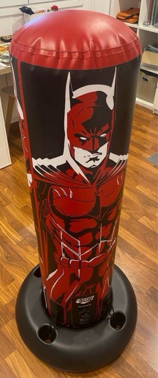 Saco boxeo niños hinchable Decathlon