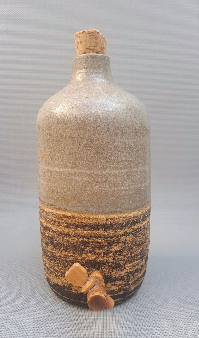 Jarrón de cerámica Vintage española