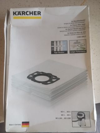 Bolsas aspiradora karcher