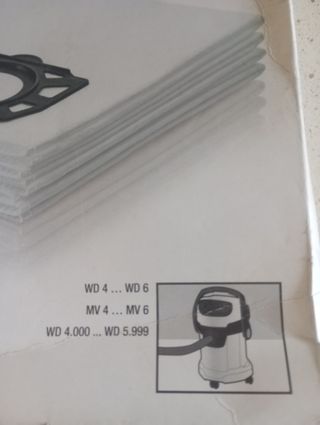 Bolsas aspiradora karcher