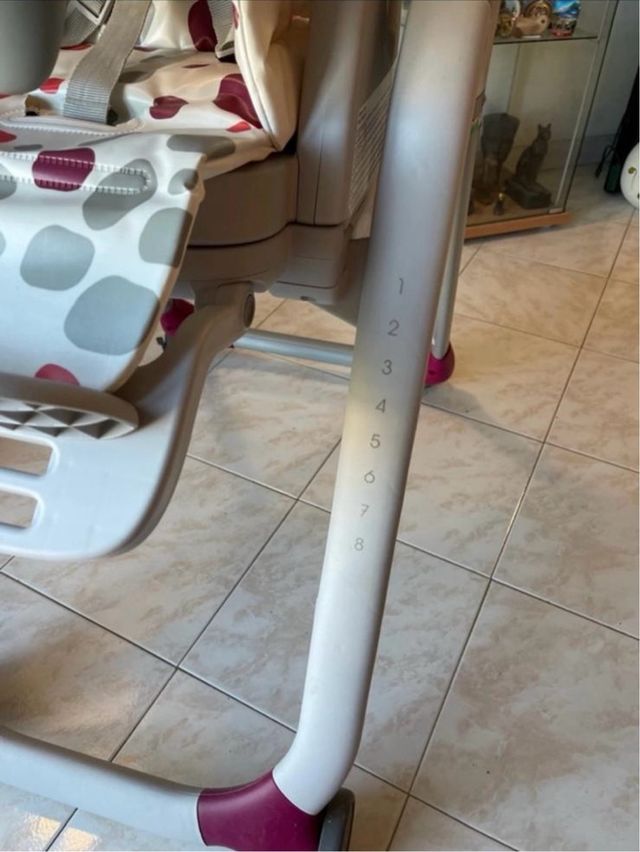 Seggiolone pappa dai 3 mesi in poi