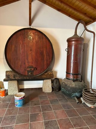 Várias antiguidades e velharias rurais