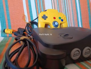 Nintendo 64 de 10 + MULTIJUEGOS. MARIO 64.