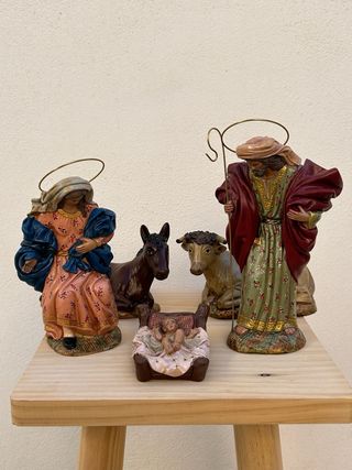 FIGURAS BELEN PESEBRE NACIMIENTO NAVIDAD TERRACOTA
