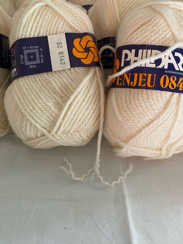 Ovillos lana Phildar Enjeu 084 crudo (16)