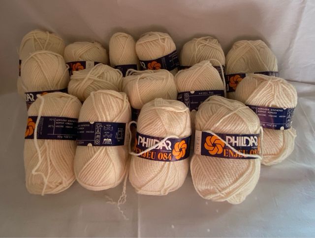 Ovillos lana Phildar Enjeu 084 crudo (16)