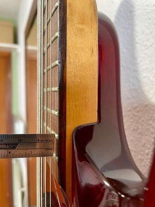 Bajo ESP LTD del 2001 modificado funda rigida