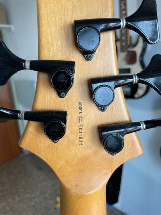 Bajo ESP LTD del 2001 modificado funda rigida