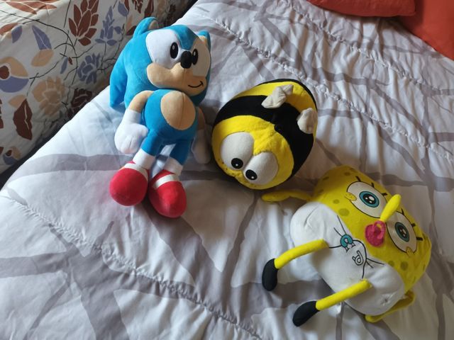 Vendo 3 peluches