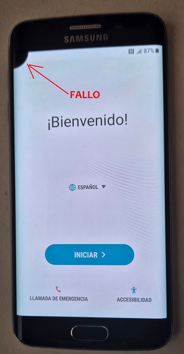 Teléfono SAMSUNG GALAXY 6 EDGE