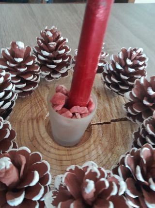 Centrotavola in legno