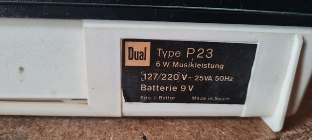 Tocadiscos portátil