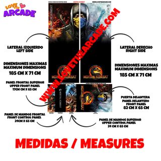 arcade modelo mortal kombat