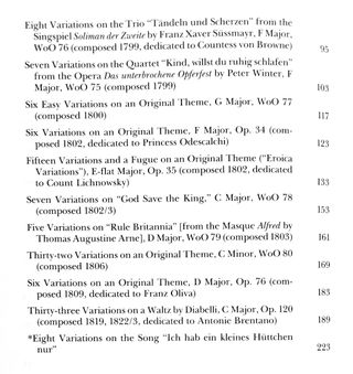 BEETHOVEN -PIANO Variaciones, Bagatelas, Rondos...