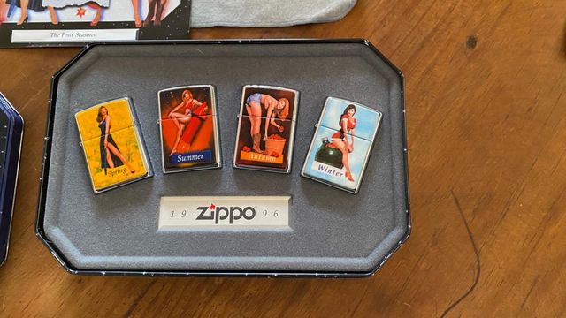 Colección Zippo Pin up