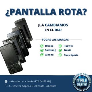reoparacion de pantallas moviles