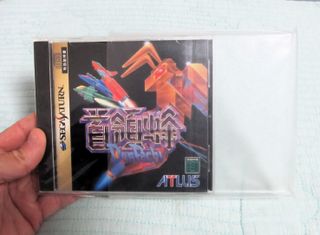 DONPACHI SPINE CARD SEGA SATURN JAPAN