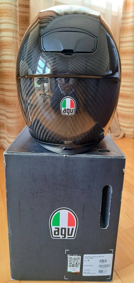 Capacete AGV Sportmodular Carbon - Novos