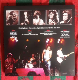 VINILO ROLLING STONES TWISTING BY THE POOL