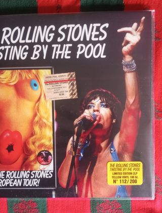 VINILO ROLLING STONES TWISTING BY THE POOL