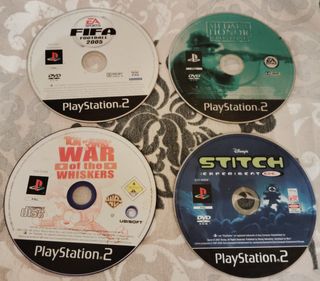 Pack 4 juegos PlayStation 2