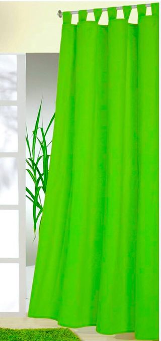 2 tende cotone 100% 140 x 270 cm