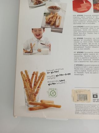 Molde silicona para palitos caseros