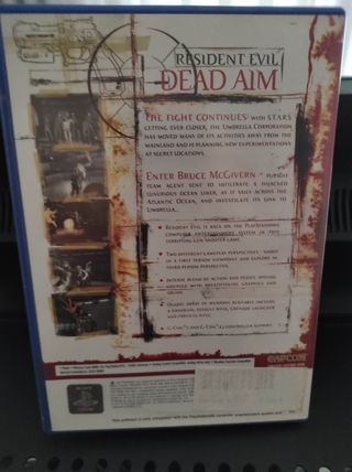 Resident Evil Dead Aim PAL PS2