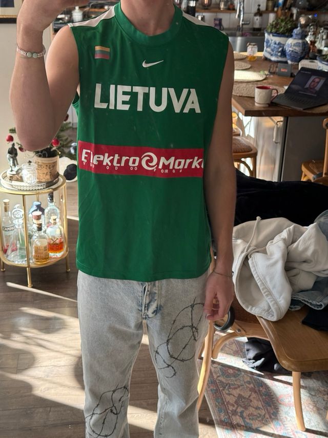 Camiseta basketball lituania